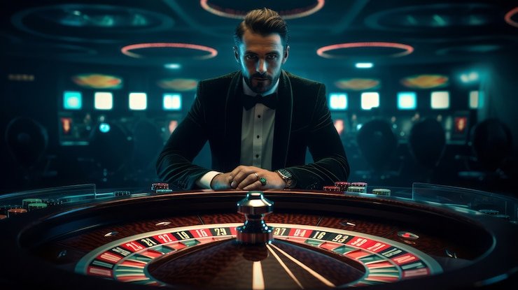 Live baccarat table on slotgembira88 with cash-out button visible during active hand